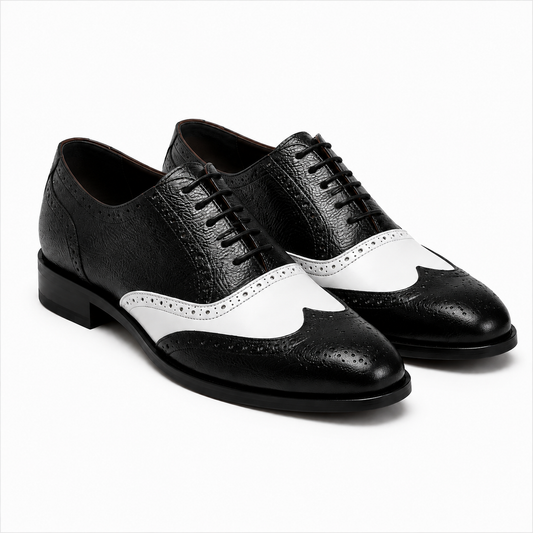 The Monaco Noir White "Ultimate Flagship" - Oslo Leather Co.™