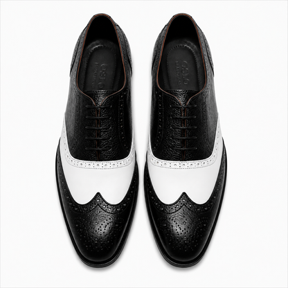 The Monaco Noir White "Ultimate Flagship" - Oslo Leather Co.™