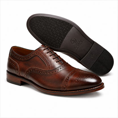 The Arvik Oxford "Signature" - Oslo Leather Co.™