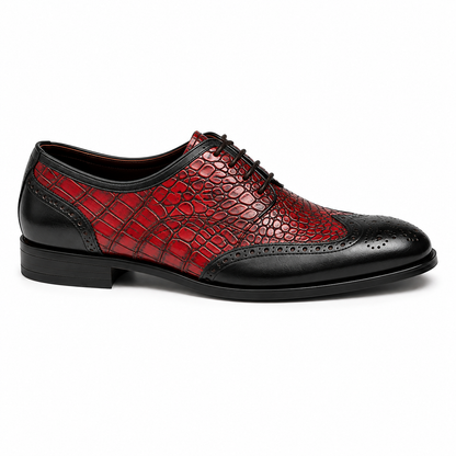 Monaco Crimson Croco  "Ultimate Flagship" - Oslo Leather Co.™
