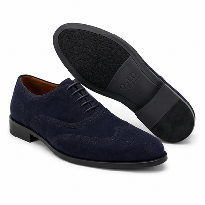 Monaco Midnight Brogue "Heritage" - Oslo Leather Co.™
