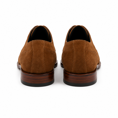 The Monaco Cognac Suede "Heritage" - Oslo Leather Co.™